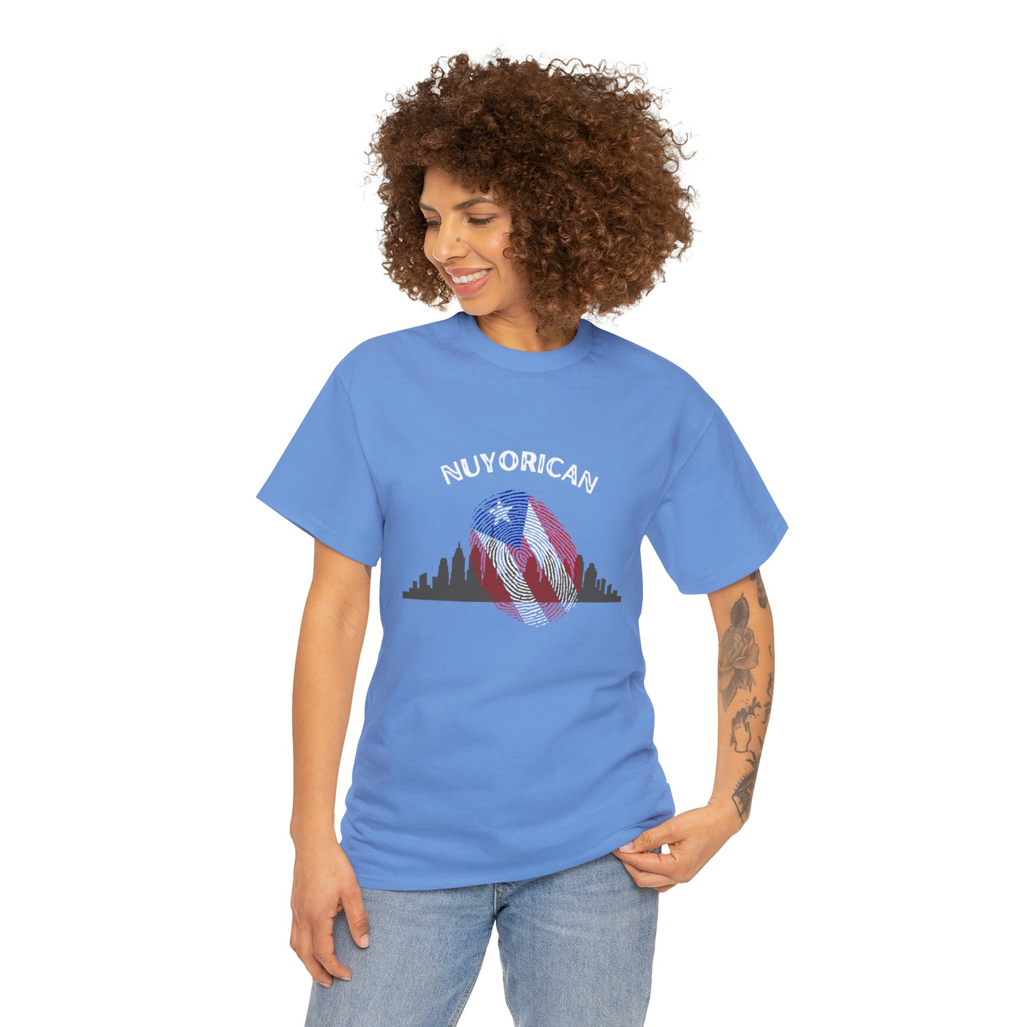 Nuyorican City Tee Unisex Heavy Cotton Tee