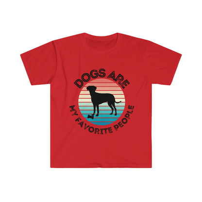 Dog's Are... Unisex Softstyle T-Shirt