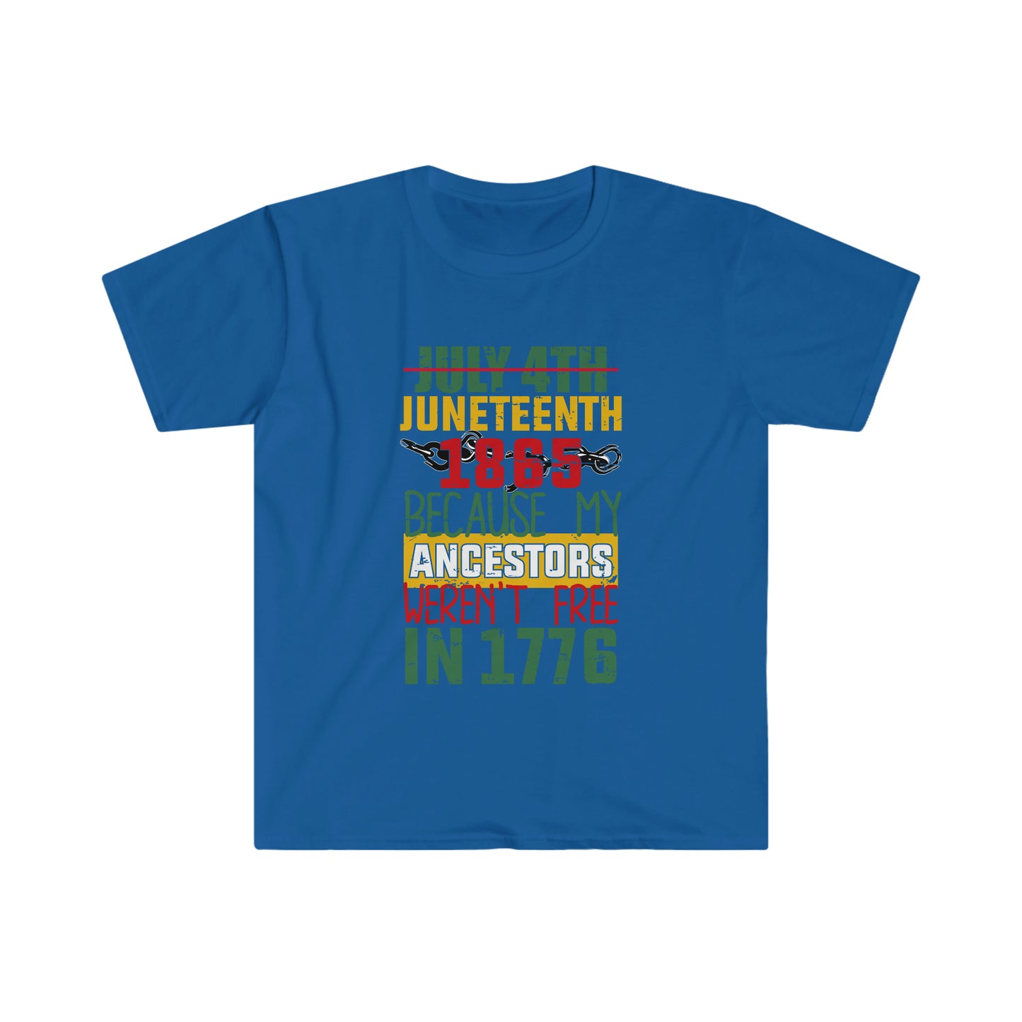 Juneteenth 1865 Unisex Softstyle T-Shirt