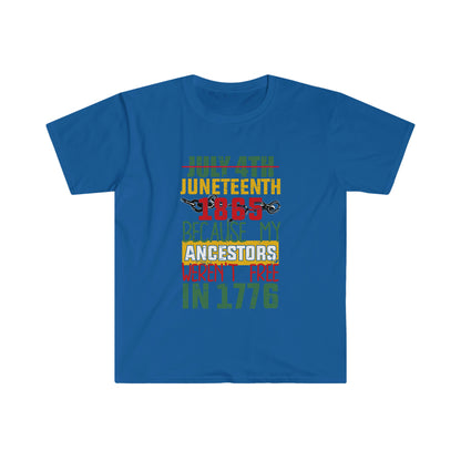 Juneteenth 1865 Unisex Softstyle T-Shirt