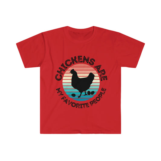 Chickens Are... Unisex Softstyle T-Shirt