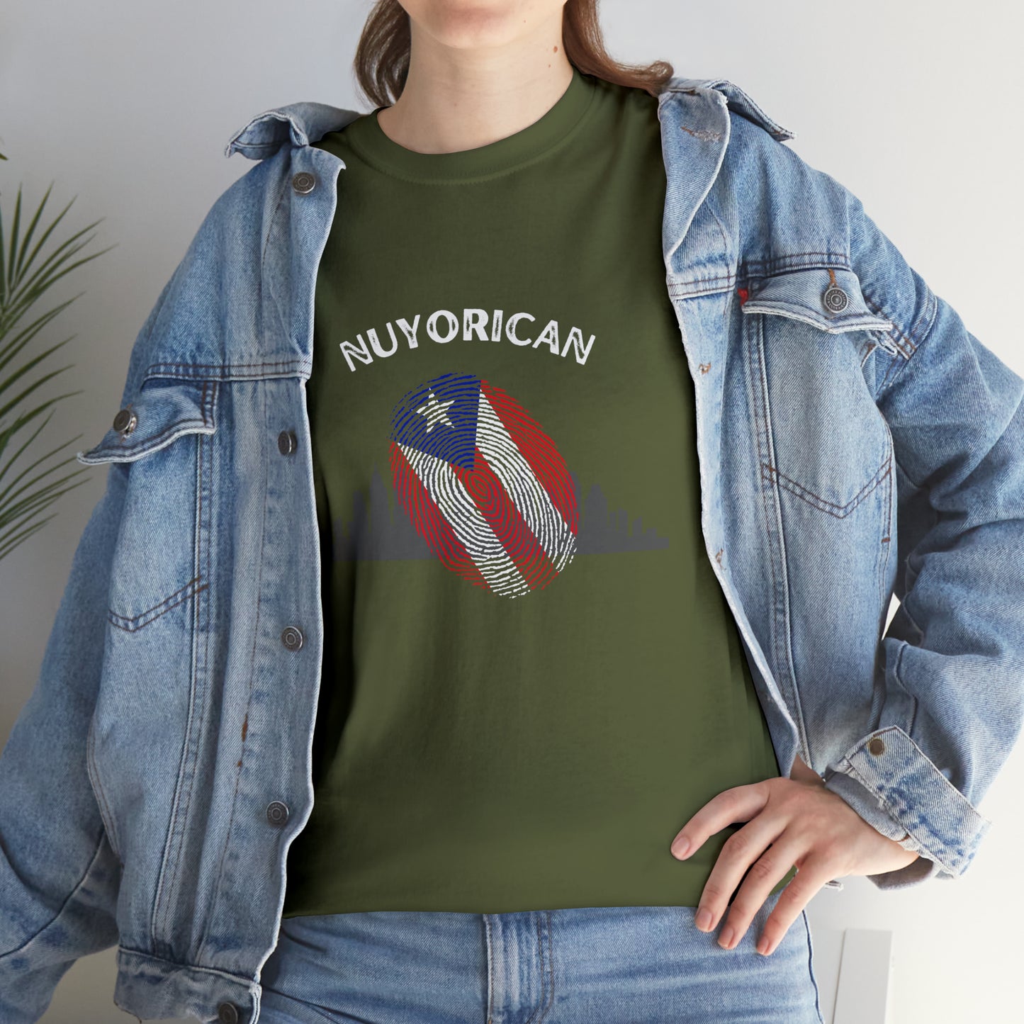 Nuyorican City Tee Unisex Heavy Cotton Tee