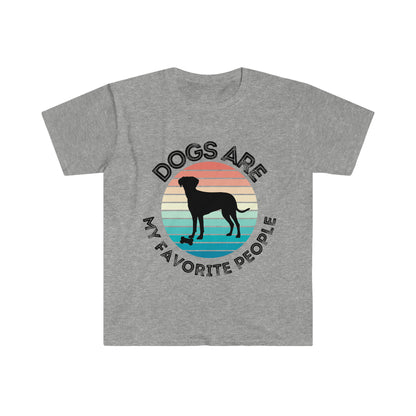 Dog's Are... Unisex Softstyle T-Shirt