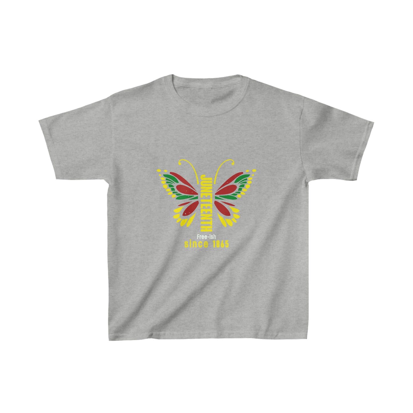 Juneteenth Butterfly Kids Heavy Cotton™ Tee