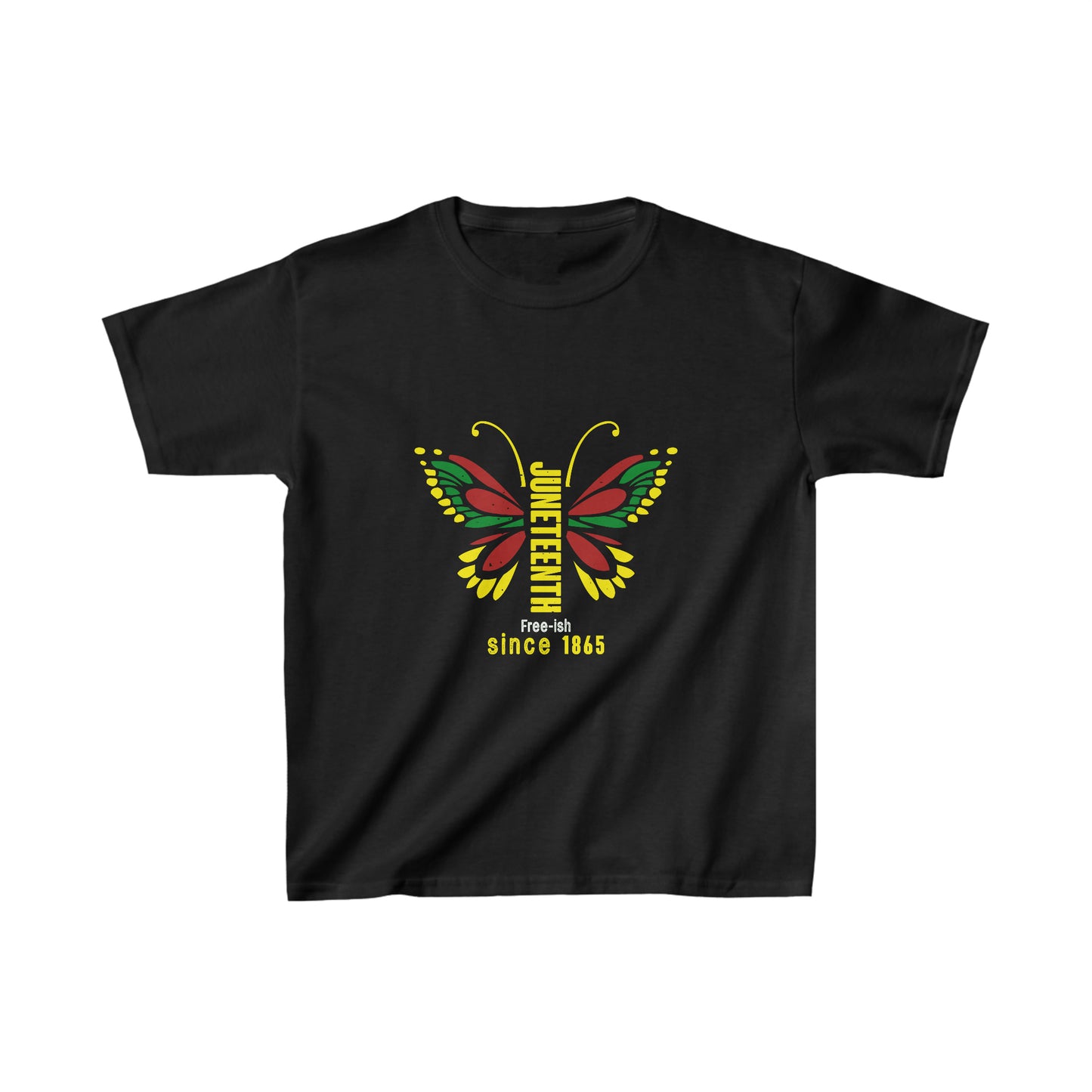 Juneteenth Butterfly Kids Heavy Cotton™ Tee