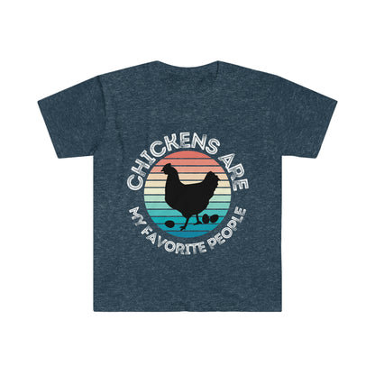 Chickens Are... Unisex Softstyle T-Shirt