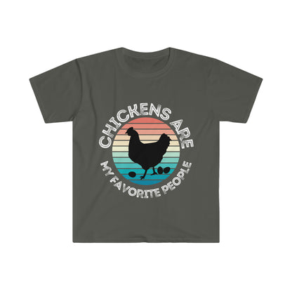 Chickens Are... Unisex Softstyle T-Shirt