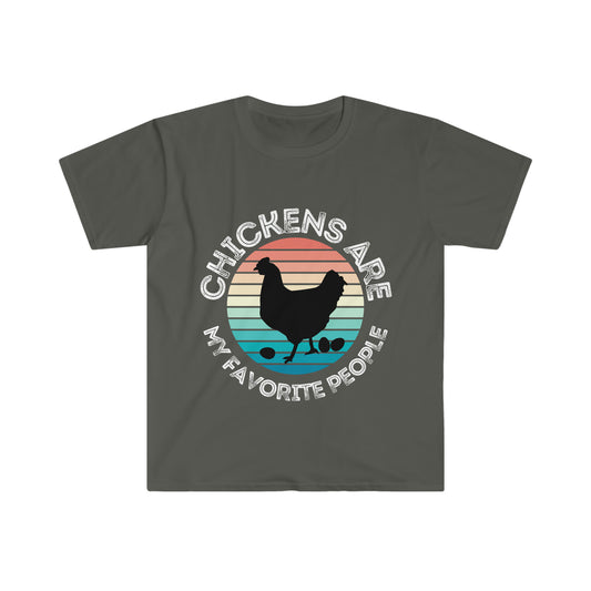 Chickens Are... Unisex Softstyle T-Shirt