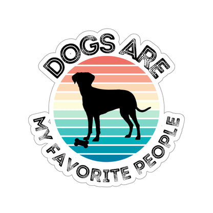 Dogs Are ... Kiss-Cut Stickers