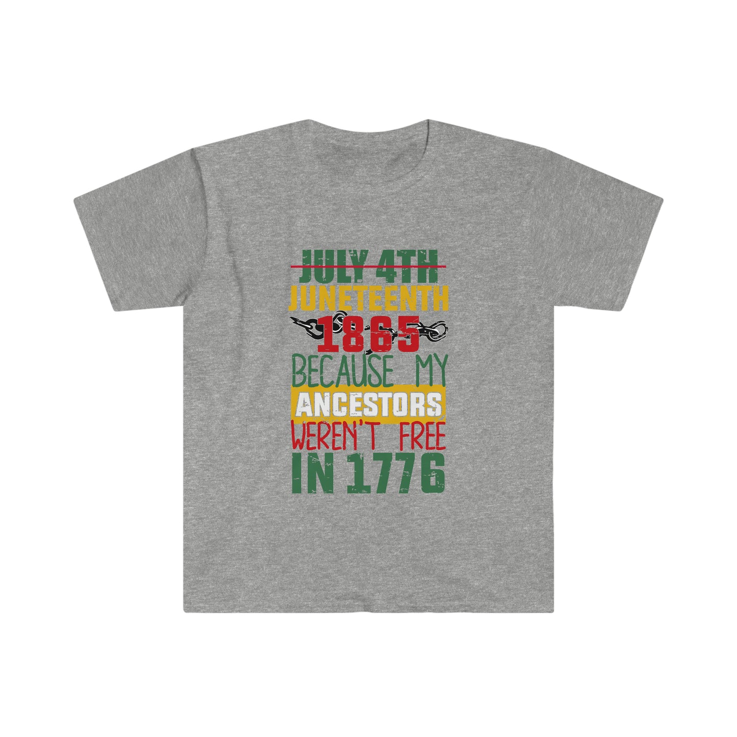 Juneteenth 1865 Unisex Softstyle T-Shirt