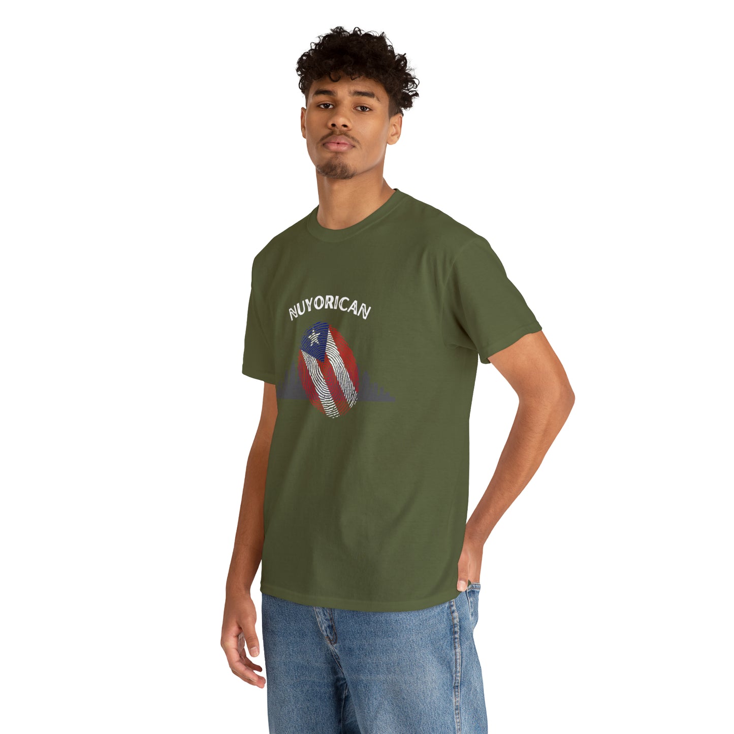 Nuyorican City Tee Unisex Heavy Cotton Tee