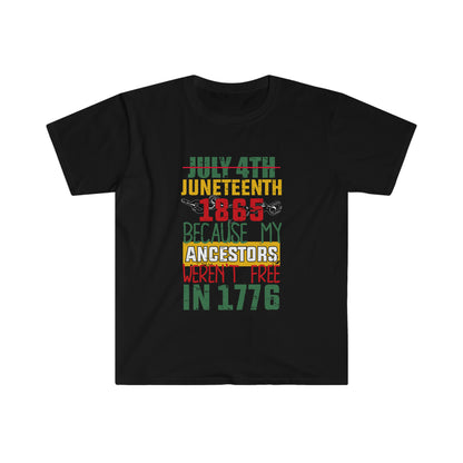 Juneteenth 1865 Unisex Softstyle T-Shirt