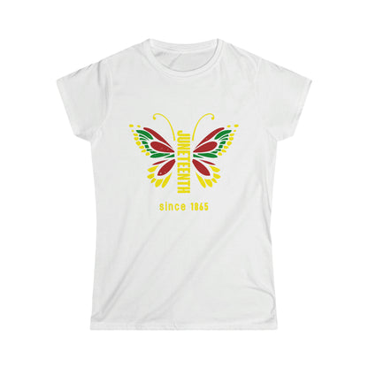 Juneteenth Butterfly Women's Softstyle Tee