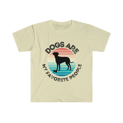 Dog's Are... Unisex Softstyle T-Shirt