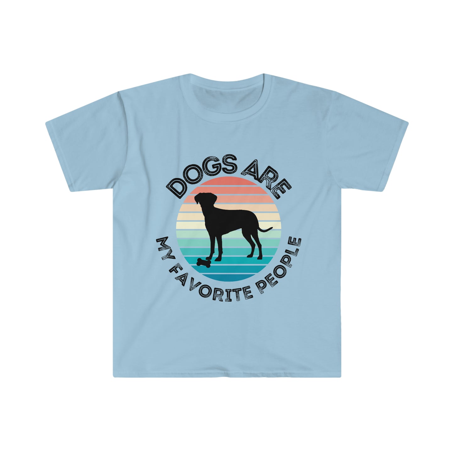 Dog's Are... Unisex Softstyle T-Shirt