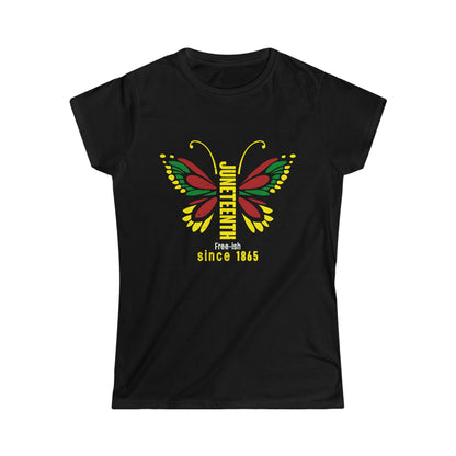 Juneteenth Butterfly Women's Softstyle Tee