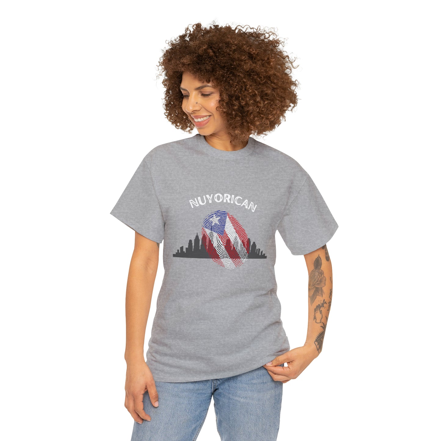 Nuyorican City Tee Unisex Heavy Cotton Tee